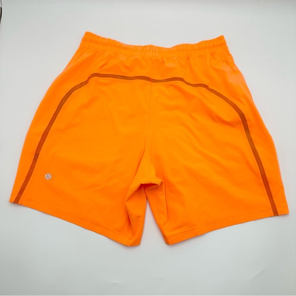 lululemon athletica Other - Lululemon Pace Breaker Lined Short 7" Orange